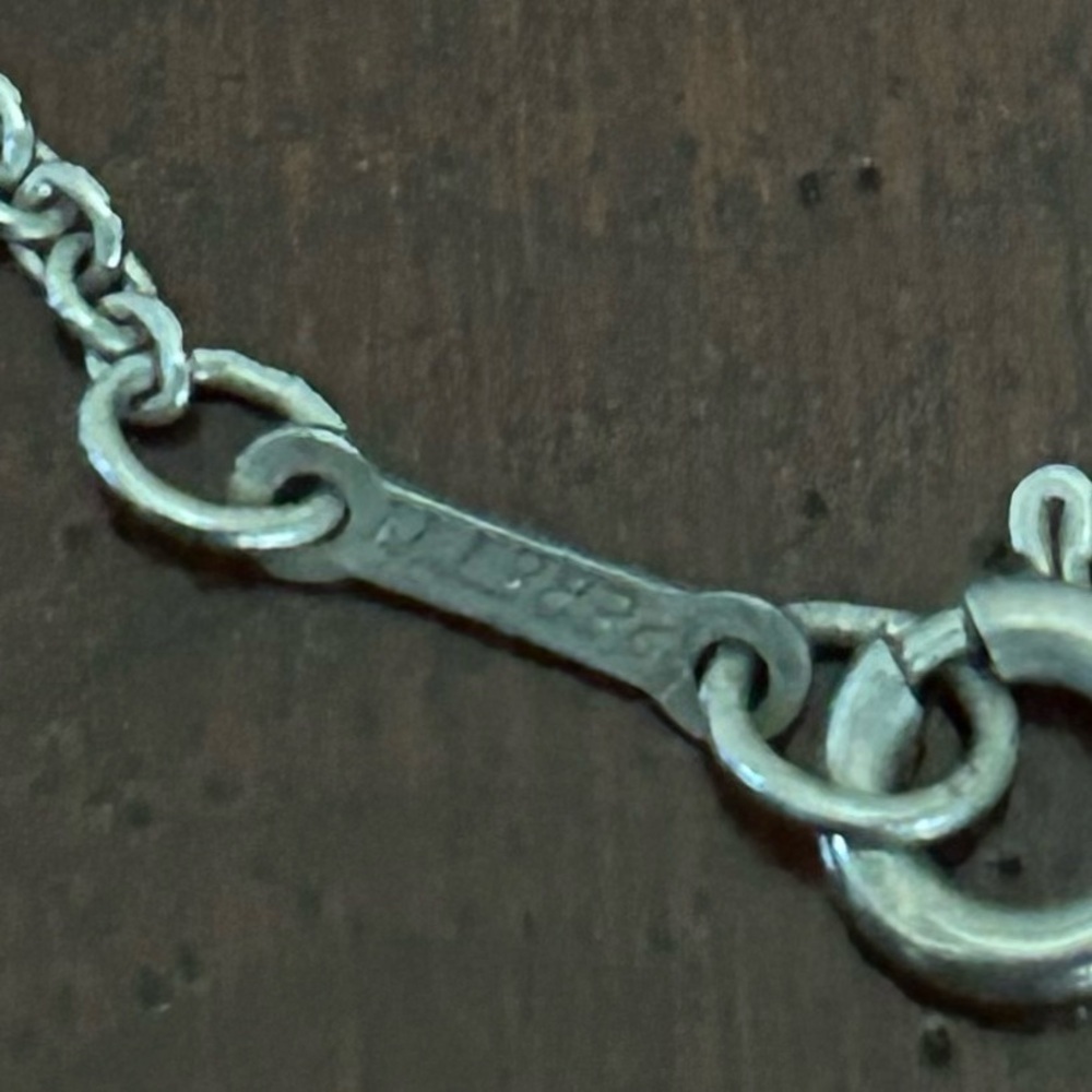 Auth Tiffany & Co. Elsa Peretti Open Heart Necklace SV925 excellent 7 g big sz - Picture 4 of 13
